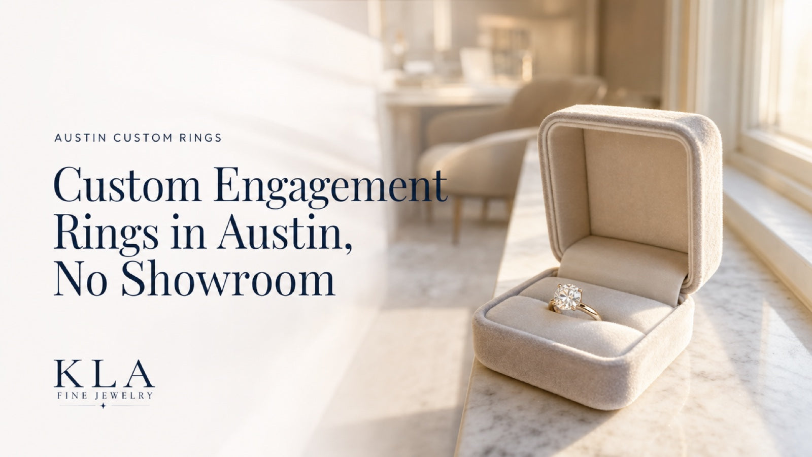 Custom Engagement Rings in Austin, No Showroom
